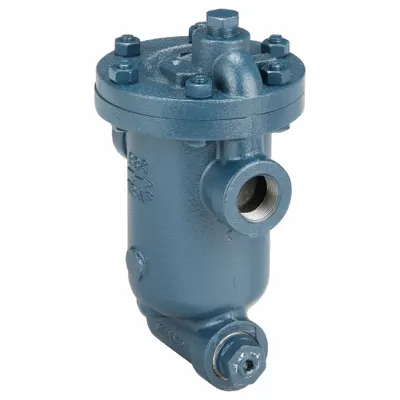 ARMSTRONG INTERNATIONAL Steam Trap: Cast Iron, 1 1/4 in FNPT, 4,000 lb/hr, 30 psi Max., 450°F Max. - Standard Inverted-Bucket Steam Traps
