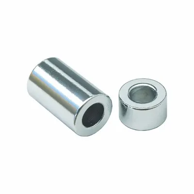OEM Chrome Spacer: 3/8 in Screw Size - Steel Spacers