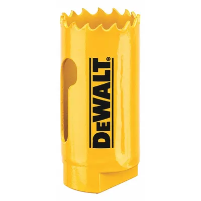 DEWALT Hole Saw: 1 1/16 in Saw Dia., 4/5 Teeth per Inch, 1 3/4 in Max. Cutting Dp - Multi-Material-Cutting Hole Saws without Arbor
