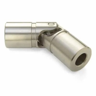 BELDEN Universal Joint: Stainless Steel, 2500, Round, 1 1/4 in_1 1/8 in Bore Dia - Corrosion Resistant Universal Joints for Round Shafts