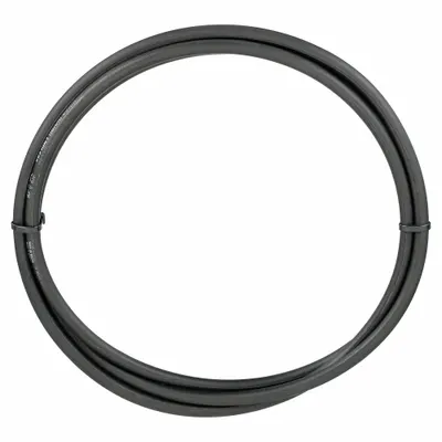 GATES Round Belt: Black, 9/16 in Dia, For 5 13/32 in Min Pulley Dia, 176 in Overall Lg - Endless Reinforced Solid-Core Rough Round Belts