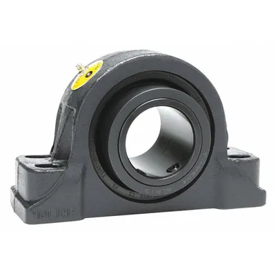 MOLINE BEARING Pillow Block Bearing: 2 15/16 in Bore, Fixed, Cast Iron, 3 1/4 in Shaft Ht - Fixed Pillow Block Spherical Roller Bearings