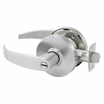 SARGENT Door Lockset: Privacy Lever Locksets, Chrome - Passage Lever Locksets