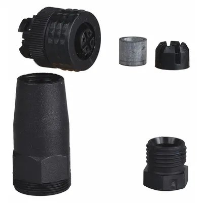 TELEMECANIQUE SENSORS Internal Thread Connector: Pin, M12 Straight Connector, IP67, Straight - M12 Circular Connector Products