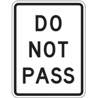 Traffic Sign: 24 in x 18 in Nominal Sign Size, Aluminum, 0.08 in, R4-1 MUTCD (MPN R4-1-18HA)