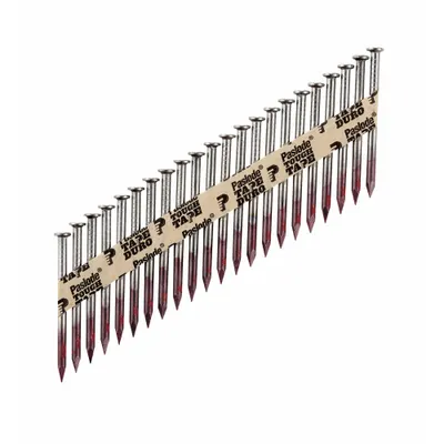 PASLODE Metal Connector Nails,2 1/2" L,Plain: Connector Nails, Flat, Smooth, Steel - Collated Metal Connector Nails