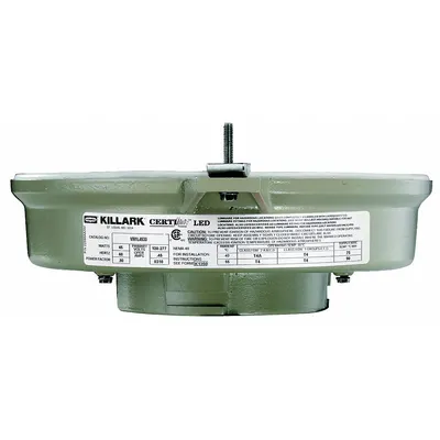 HUBBELL KILLARK Light Fixture: 3,813 lm, T4A Temp Code, 5000K, 45 W, 120 to 277V AC - Hazardous Location Light Tanks