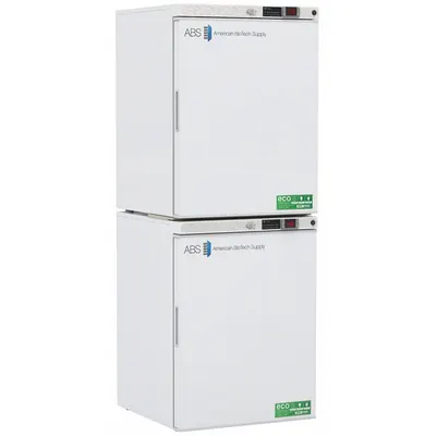 AMERICAN BIOTECH SUPPLY Laboratory Refrigerator and Freezer: 5.2 cu ft Refrigerator Capacity - General Purpose Lab Refrigerator-Freezers