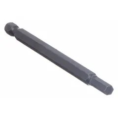 This 5-pack of hex impact bits is designed for use with impact drivers in high-torque fastening applications. Each bit has a standard hex head and an overall length of 1 15/16 inches. The impact-rated construction suits repetitive driving tasks in assembly and maintenance work.