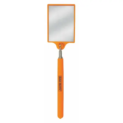 MAG-MATE Inspection Mirror: 3 1/2 in L x 2 1/2 in W Mirror Size - Standard Inspection Mirrors