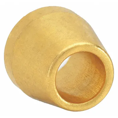 PARKER Compression Fitting Ferrule: 1/16 in OD Size, Compression - Single-Ferrule Brass Compression Fittings