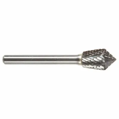 SGS PRO Carbide Bur: Cone/Inverted Cone, SNA-5CO, 1/2" x 3/4" Head - Cone/Inverted Cone Combi Burs