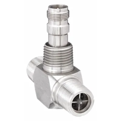 BLANCETT Mechanical Flowmeter: Turbine Flow Meter, Turbine, 1/2 in NPT, 1/2 in Connection Size - Inline Turbine Flowmeters for Oils & Water