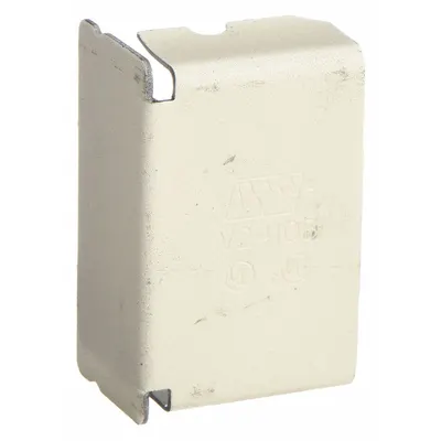 LEGRAND Blank End: 2400, 1 in Ht, 2 in Raceway Wd, Steel - End Fittings for Single-Channel Raceways