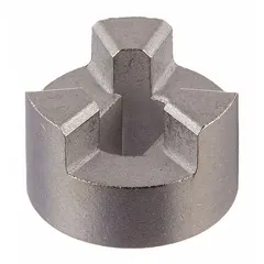Genuine OEM coupling for refrigerators and freezers. Connects rotating shafts to transmit motion within the appliance's internal mechanisms. Manufactured by WHIRLPOOL.