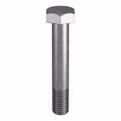 This Grade B8 heavy hex bolt is made from stainless steel per ASTM A193 and conforms to ASME B18.2.1 dimensional standards. It features a 3/4"-10 thread size and a plain finish. Commonly used in high-temperature and high-pressure applications such as flanged connections, pressure vessels, and structural steel joints.