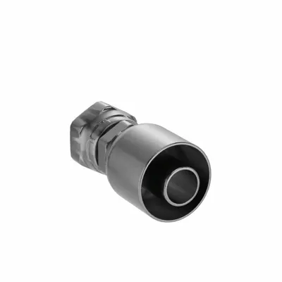 Parker Hydraulic Crimp Fitting: Steel x Steel, Straight, -16 For Hose Dash Size - Parker Crimp Hydraulic Hose Fittings with ORS Connection