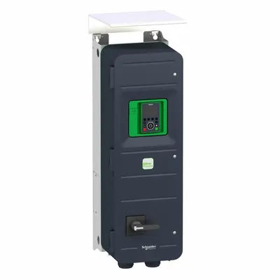 SCHNEIDER Variable Frequency Drive: In Phase Three, Out Phase Three, 60 hp, No Bypass - Schneider Altivar ATV600