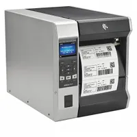 ZEBRA Industrial Printer: ZT600, 6.6 in Max. Print Wd, 12 in/sec, Tear Off Dispensing, Wired (MPN ZT62062-T010100Z)