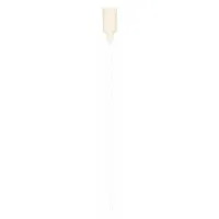 Swab: Cotton, 6 in Overall Lg, 7/8 in Tip Lg, 5 1/8 in Handle Lg, 7/16 in Tip Wd, Flex Tip, 50 PK (MPN 2302-50)