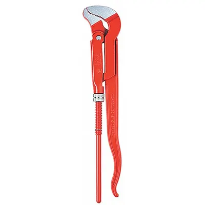 KNIPEX 83 30 010 Swedish Pipe Wrench, 12 in, 1 5/8 in Jaw Capacity - Swedish Pipe Wrenches