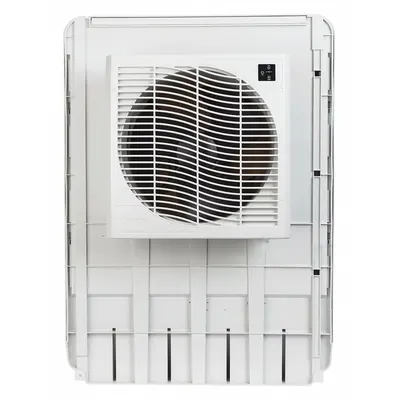 MASTERCOOL Window Evaporative Cooler: 1,600 sq ft, 2 gal Water Capacity, 5-15P - Window Evaporative Coolers
