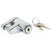 This REESE coupler lock secures a trailer coupler to a hitch ball, preventing theft or accidental detachment. Designed for Vehicle Class III trailers, it includes two keys and a dust cover with rubber seal for weather protection. The universal lock type fits standard couplers