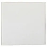 Mineral fiber ceiling tile from the Ultima series, white, with square lay-in edge for 15/16 in grid. Provides high sound absorption and blocking for privacy in retail environments. Soil resistant, high light reflectance (83% or more), and high recycled content (50% or more). Sold in 12-pack