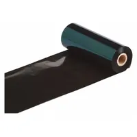 Single-Color Printer Ribbon: 4 in x 360 ft, Black, Resin, R6400 (MPN R6401)