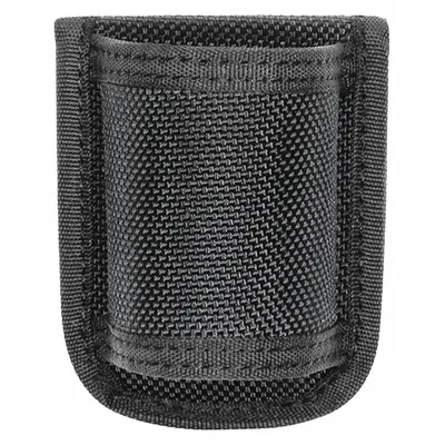 HEROS PRIDE Flashlight Pouch: Black, Nylon, Ballistic, 3 in x 2 1/2 in - Duty Equipment Pouches
