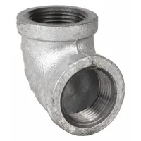 APPROVED VENDOR Metal Pipe Elbow: 90° Elbow, 1 in x 1 in, Female NPT Threaded x Female NPT Threaded