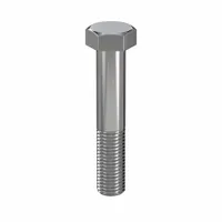 Hex Head Cap Screw: Stainless Steel, 316, Plain, M24, Metric, 130 mm lg, Fully Threaded, Metric (MPN HC3XX24130-001P1)