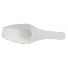 Polypropylene Lab Scoop, 25 mL, 43.8 mm, FDA Grade, White