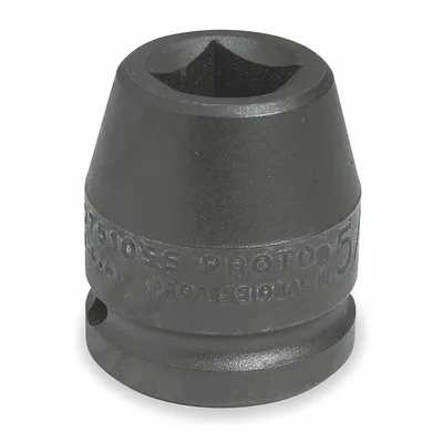 PROTO Impact Socket: 3/4 in Drive Size, SAE, 13/16 in Socket Size, 4-Point, Std - 3/4" Drive Impact Sockets