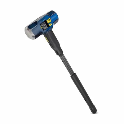 ESTWING Standard Sledge Hammer: Steel, Steel Handle, 6 lb Head Wt, 1 5/8 in Dia - Standard Sledge Hammers