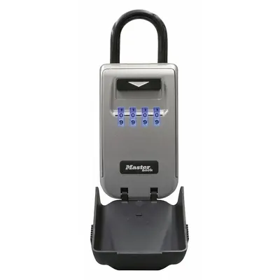 MASTER LOCK Lock Box: Mechanical Combo Lock, 6 Key Capacity, 7 1/8 in Outside Ht - Padlock Lockboxes