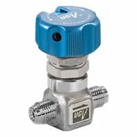 HAM-LET Ultra High Purity Diaphragm Valve: 1/4 in, 316L Stainless Steel, 225 psi Max Pressure (CWP) (MPN 2LDS4R-BV)