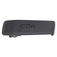 ICOM Belt Clip: Fits Icom, For IC-F52D/IC-F62D, Plastic, Belt Clips, Plastic (MPN MBB3)