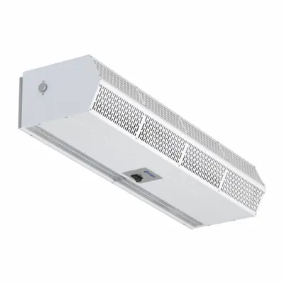 BERNER Air Curtain: Low Profile, For 4 ft Opening, 1,190 cfm, 115V AC, 1 Ph, White - Ambient Air Curtains
