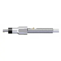 This steel threaded mandrel is designed for installing tangless helical inserts into coarse, right-hand inch threads. It is used in thread repair and reinforcement applications for metal assemblies