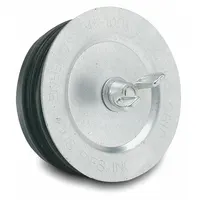 CHERNE Pipe Plug: Wing Nut, End of Pipe, For 5 in Pipe, Natural Rubber Plug (MPN 271551)