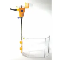 REPAR Machine Guard: 3-Sided, 7 in Guard Wd, 22 1/4 in Guard Ht, Aluminum/Polycarbonate, Adj Guard (MPN TR-3A-200-CM)