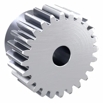 KHK GEARS Metric Spur Gear with Standard Hub - Metric Spur Gears with Standard Hub