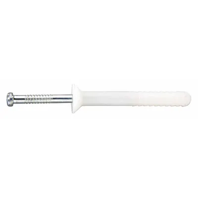 DEWALT 02542-PWR Nylon Removable Nail Drive Anchors, 1-1/2 in L, 100-Pack