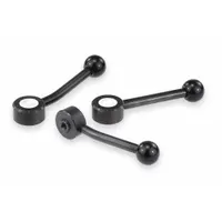 KIPP Adjustable Handle: Steel, 5/16"-18 Thread, 18 mm Thread Lg, 102 mm Lg (MPN K0114.1A31)
