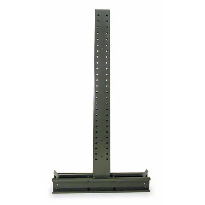 JARKE Heavy-Duty Pin-Lock Cantilever Rack Upright 25CD53120 - Heavy-Duty Pin-Lock Cantilever Rack Uprights