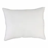 R & R TEXTILE Pillow: Cotton, 27 in Overall Lg, 21 in Overall Wd, 22 oz Fill Wt, Cluster Fiber (MPN X11700)