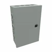 HAMMOND Junction Box: Steel, 12 in x 8 in x 4 in, NEMA 1, Solid Cover, Hinged, Included, Painted (MPN CHKO1284)