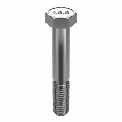 FOREVERBOLT Hex Head Cap Screw: Stainless Steel, A2, NL-19, 3/4"-10, Coarse, 4 1/2 in lg - 18-8 Stainless Steel Hex Head Cap Screws