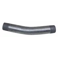 Elbow,2 in.,22-1/2 Degree,GRC: 22.5°, 2 in Trade Size, Steel, Galvanized, 14 in Overall Lg (MPN 876810)